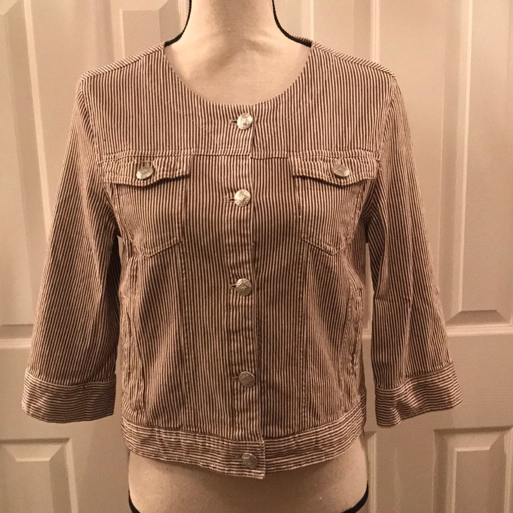 Live a Little Stripped Jacket